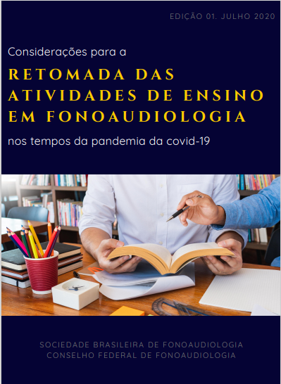 Manual – RETOMADA DAS ATIVIDADES DE ENSINO EM FONOAUDIOLOGIA